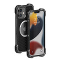 R-JUST RJ51 Hollow Shockproof Metal Protective Phone Case, For iPhone 12 / 12 Pro, For iPhone 12 Pro Max