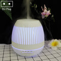 400ml Hollow-out LED Humidifier Wood Grain Air Purifier Aromatherapy Machine with Colorful LED Light, EU Plug, UK Plug, US Plug