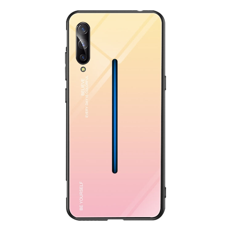 Gradient-Farben-Glas-Hülle, für OPPO Reno, für Galaxy S8, für Vivo IQOO