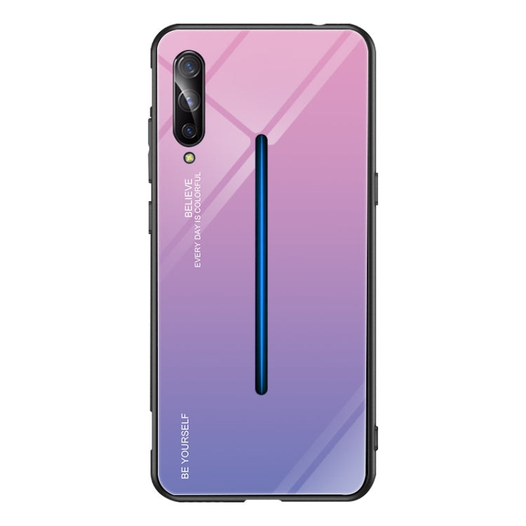 Gradient-Farben-Glas-Hülle, für OPPO Reno, für Galaxy S8, für Vivo IQOO