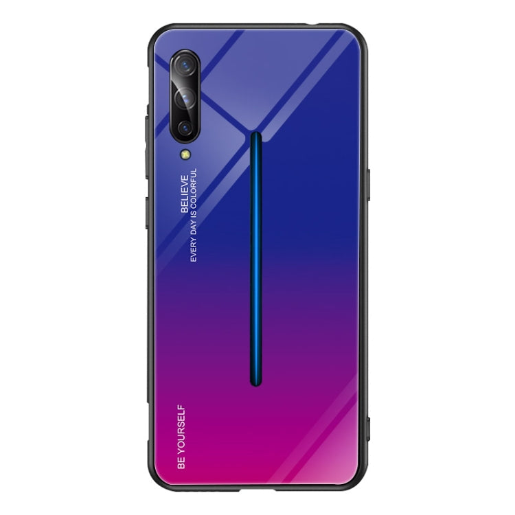 Gradient-Farben-Glas-Hülle, für OPPO Reno, für Galaxy S8, für Vivo IQOO