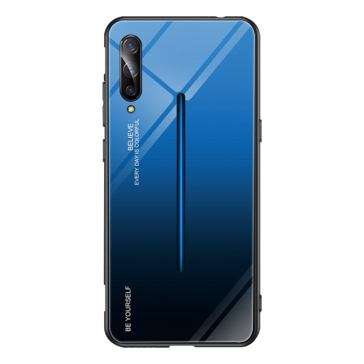 Gradient-Farben-Glas-Hülle, für OPPO Reno, für Galaxy S8, für Vivo IQOO