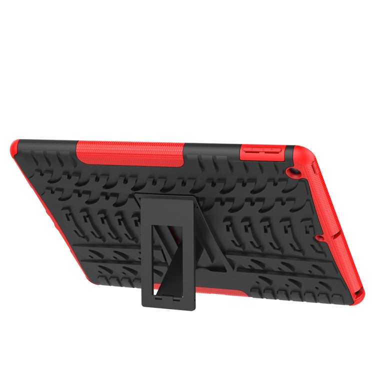 Tire Texture TPU + PC Shockproof Case with Holder, For iPad 10.2 2021 / 2020 / 2019, For Amazon Kindle Fire HD 10 2019