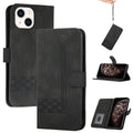 Cubic Skin Feel Flip Leather Phone Case, For iPhone 13 mini, For iPhone 13, For iPhone 13 Pro, For iPhone 13 Pro Max