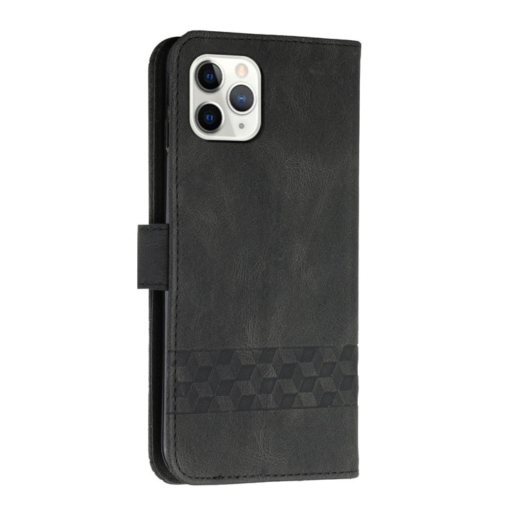 Cubic Skin Feel Flip Leather Phone Case, For iPhone 11 Pro, For iPhone 11 Pro Max, For iPhone X / XS, For iPhone XR