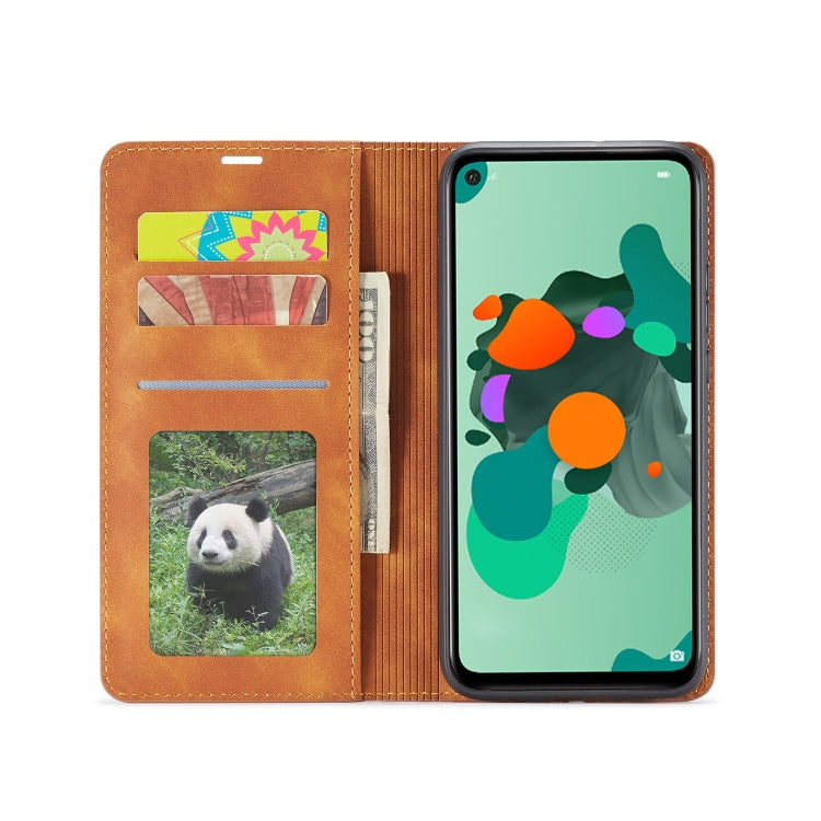 Forwenw Dream Series Oil Edge Strong Magnetism Horizontal Flip Leather Case with Holder & Card Slots & Wallet & Photo Frame, For Huawei Mate 30 Lite, For Huawei Mate 30 Pro, For Huawei Mate 30