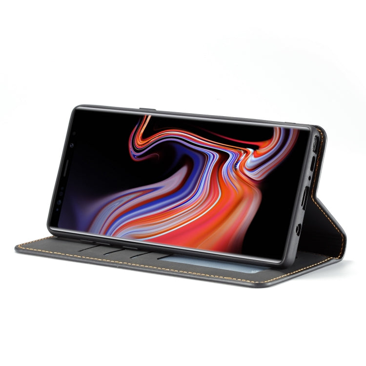 Forwenw Dream Series Oil Edge Strong Magnetism Horizontal Flip Leather Case with Holder & Card Slots & Wallet & Photo Frame, For Galaxy Note9, For Galaxy Note10, For Galaxy Note10+, For Galaxy S8, For Galaxy S8+, For Galaxy S9