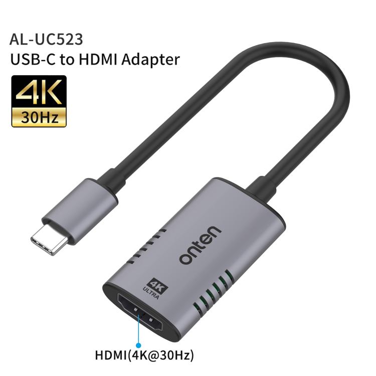 Onten Type-C / USB-C auf HDMI Adapter, UC523