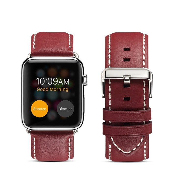 Umweltschutz-Echtlederarmband für Apple Watch Series, für Apple Watch Series 5