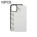 10 Stk. 2D-Sublimations-Handyhüllen (roh), für iPhone 11 Pro Max, für iPhone X / XS, für iPhone XR, für iPhone XS Max, für iPhone SE 2022 / SE 2020 / 8 / 7, für iPhone 6 & 6s
