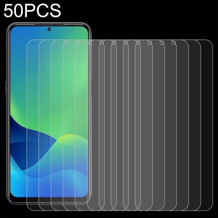 50 PCS 0.26mm 9H 2.5D Tempered Glass Film, For Ulefone Note 6P (50 PCS), For Tecno S12 (50 PCS), For Oukitel K5000(50 PCS), For Ulefone Note 13P (50 PCS), For Cubot X19S (50 PCS), For Tecno S32 (50 PCS), For Tecno S32LTE (50 PCS), For Cubot X50 (50 PCS...