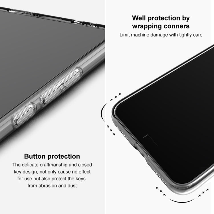 imak UX-5 Series Transparent Shockproof TPU Protective Case, For Samsung Galaxy A33 5G, For Samsung Galaxy A53 5G