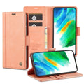 LC.IMEEKE PU + TPU Skin-friendly Feeling Leather Phone Case, For Samsung Galaxy S22+ 5G