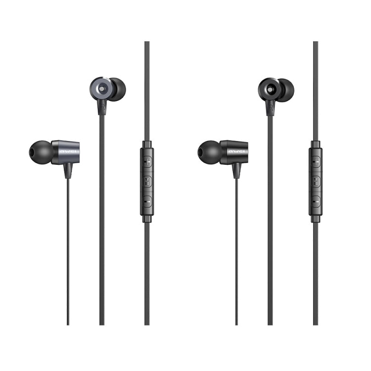 awei L1 Stereo In-Ear Wired Earphones with In-Line Controls