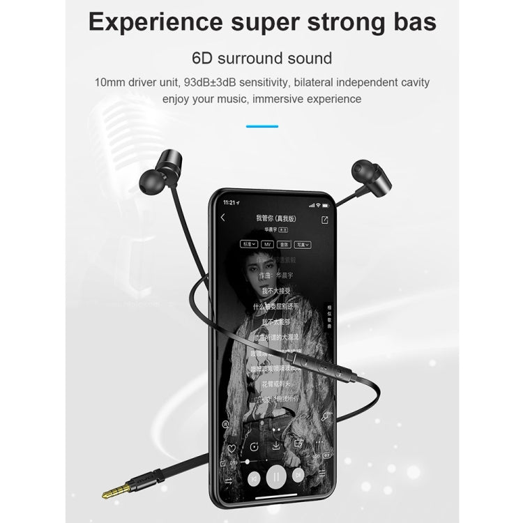 awei L1 Stereo In-Ear Wired Earphones with In-Line Controls