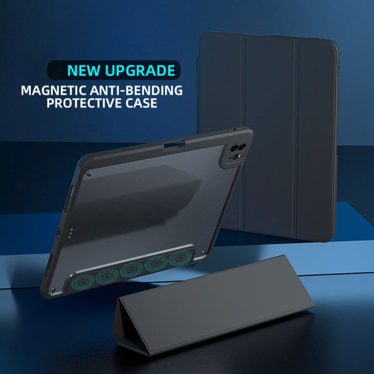 Magnetic Split Leather Smart Tablet Case, For iPad mini 5 / mini 4, For iPad mini 6 / mini 2024, For iPad 9.7 2017 / 2018, For iPad Air / Air 2