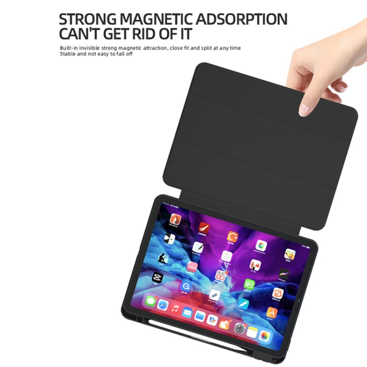 Magnetic Split Leather Smart Tablet Case, For iPad Pro 12.9 2018, For iPad Pro 12.9 2020, For iPad Pro 12.9 2022 / 2021, For iPad 10.2 2019 / 2020 / 2021, For iPad Pro 11 2018
