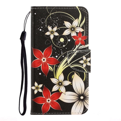 3D Colored Drawing Horizontal Flip PU Leather Case with Holder & Card Slots & Wallet, For Galaxy S20+