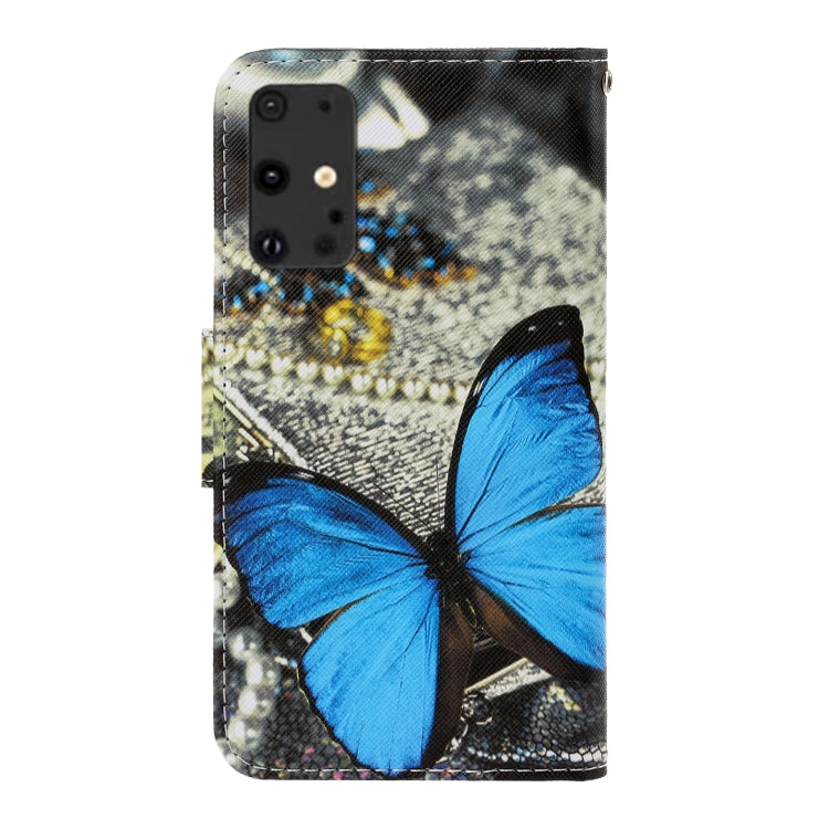 3D Colored Drawing Horizontal Flip PU Leather Case with Holder & Card Slots & Wallet, For Galaxy S20+