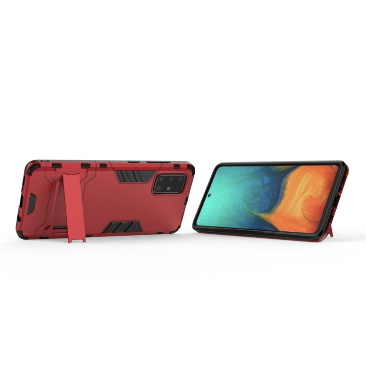 Shockproof PC + TPU Protective Case with Invisible Holder, For Samsung Galaxy A71, For Samsung Galaxy A51, For Samsung Galaxy S20+, For Huawei Nova 6 5G