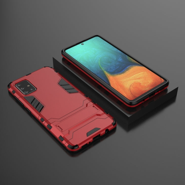 Shockproof PC + TPU Protective Case with Invisible Holder, For Samsung Galaxy A71, For Samsung Galaxy A51, For Samsung Galaxy S20+, For Huawei Nova 6 5G