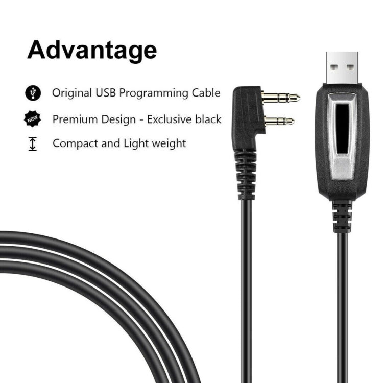 RETEVIS J9110P Dediziertes USB-Programmierkabel für RT3S-Serie EDA0014386 / EDA0014407, J9110P