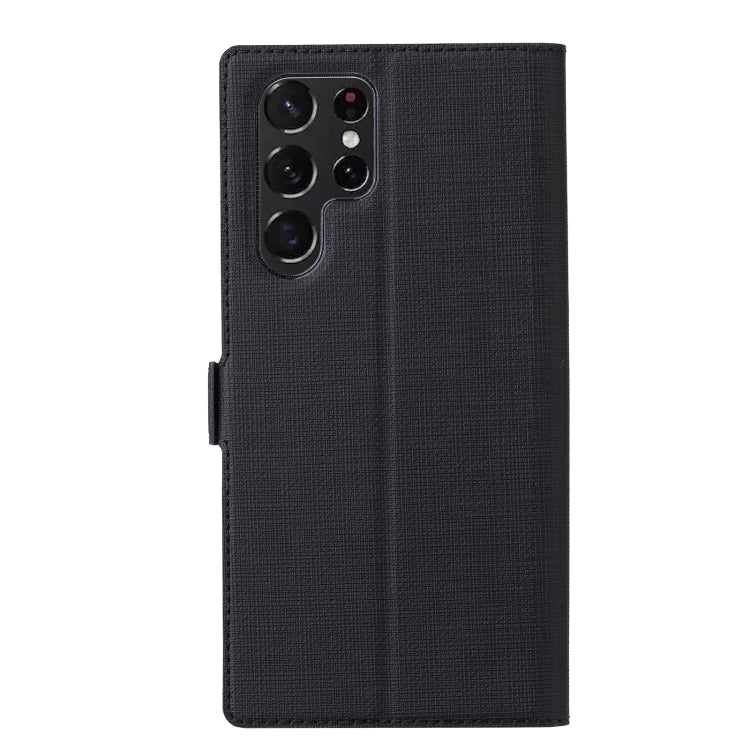 ViLi K Series Magnetic Buckle Leather Phone Case, For Samsung Galaxy S22 Ultra 5G