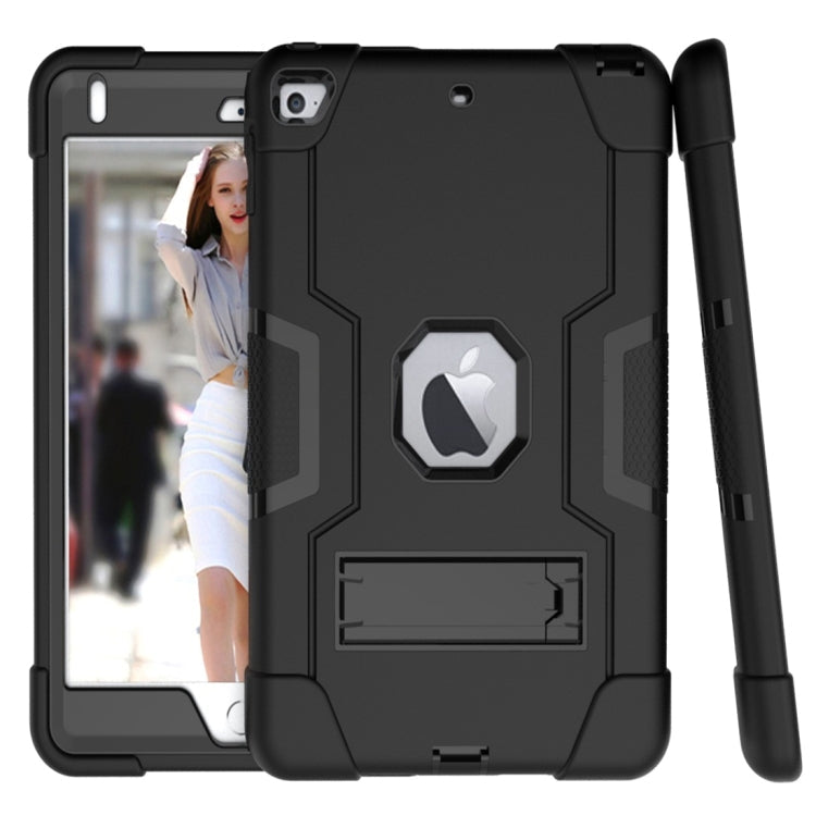 Contrast Color Silicone + PC Combination Case with Holder, For iPad 10.5, For iPad Mini 5 / 4