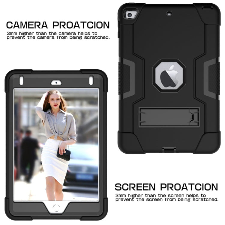 Contrast Color Silicone + PC Combination Case with Holder, For iPad 10.5, For iPad Mini 5 / 4