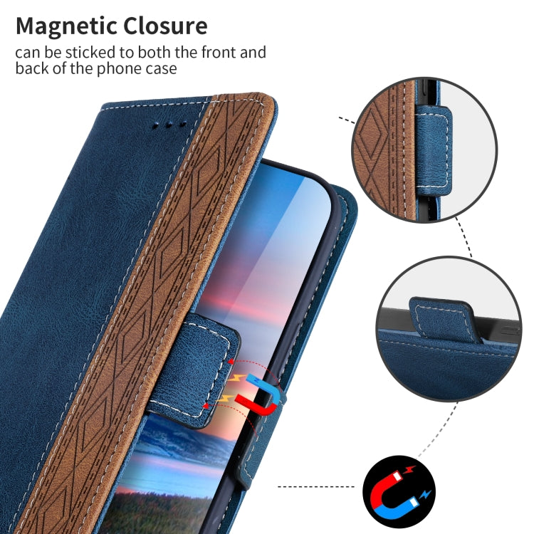 Stitching Magnetic RFID Leather Case, For iPhone XS Max, For iPhone SE 2022 / SE 2020 / 7 / 8, For iPhone 7 Plus / 8 Plus