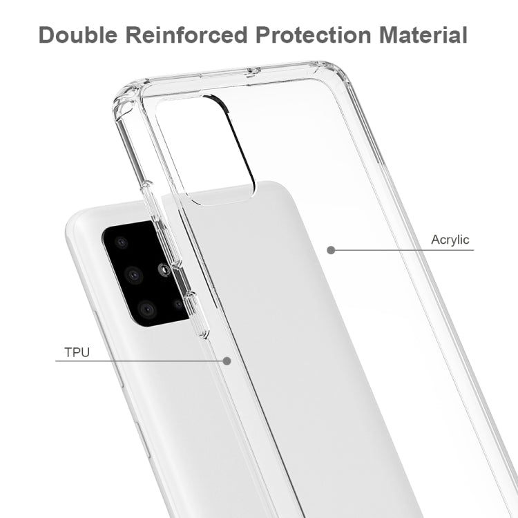 Scratchproof TPU + Acrylic Protective Case, For Galaxy A71, For Galaxy A30s / A50s, For Galaxy A51