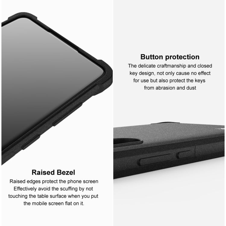 IMAK stoßfeste All-inclusive Airbag-TPU-Hülle mit Displayschutz, für Xiaomi Redmi K50 Gaming 5G, für ZTE nubia Red Magic 7, für Samsung Galaxy S21 FE 5G