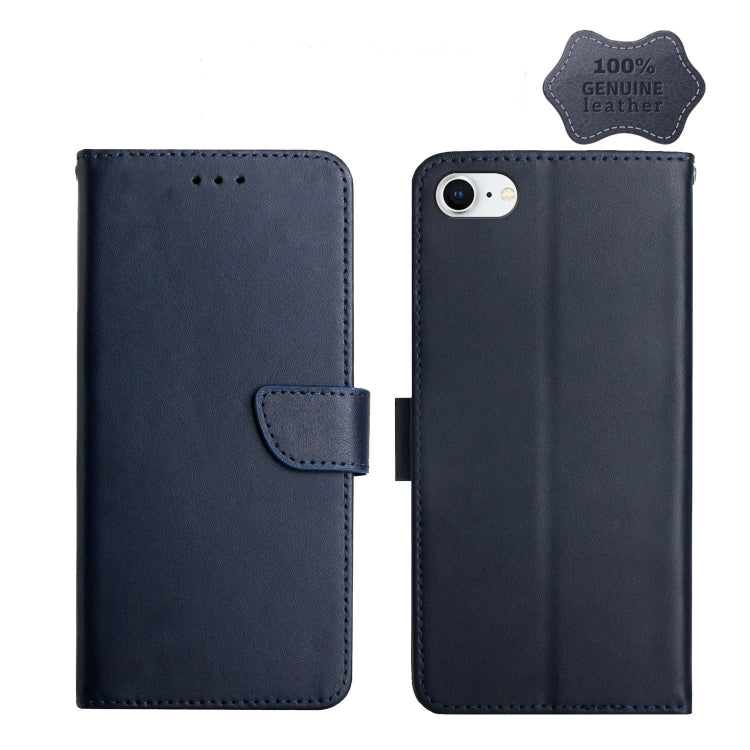 Genuine Leather Fingerprint-proof Horizontal Flip Phone Case, For iPhone 7, For iPhone 7 Plus, For iPhone 11, For iPhone 11 Pro, For iPhone 11 Pro Max, For iPhone 12 mini, For iPhone 12 Pro, For iPhone 12 Pro Max, For iPhone 13, For iPhone 13 mini     ...