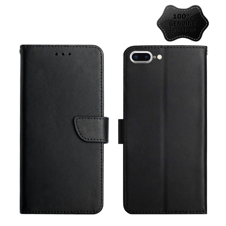 Genuine Leather Fingerprint-proof Horizontal Flip Phone Case, For iPhone 7, For iPhone 7 Plus, For iPhone 11, For iPhone 11 Pro, For iPhone 11 Pro Max, For iPhone 12 mini, For iPhone 12 Pro, For iPhone 12 Pro Max, For iPhone 13, For iPhone 13 mini     ...