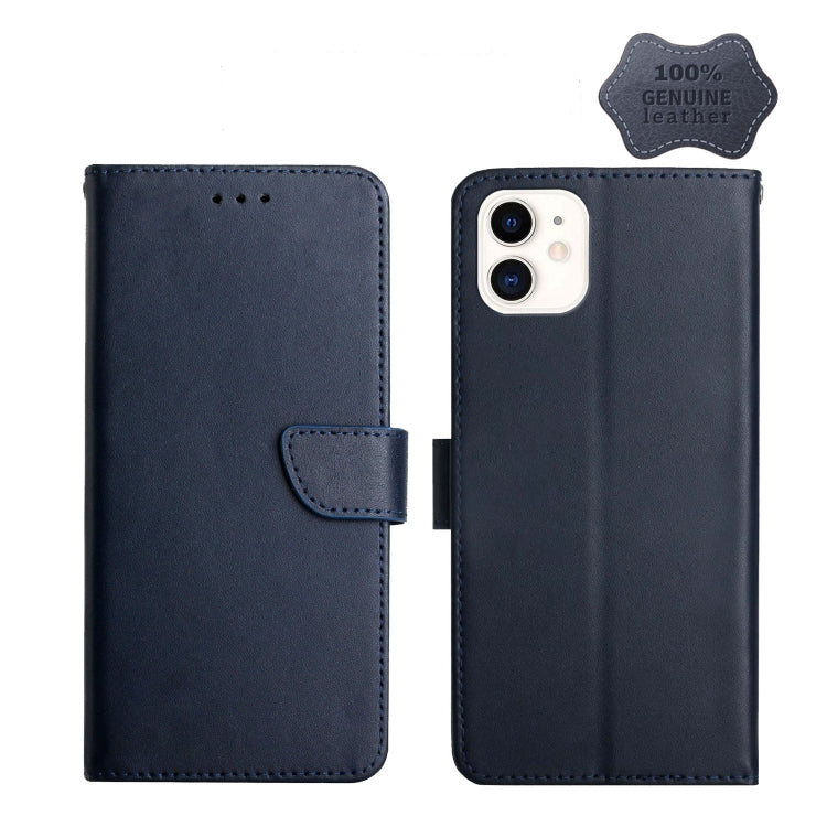 Genuine Leather Fingerprint-proof Horizontal Flip Phone Case, For iPhone 7, For iPhone 7 Plus, For iPhone 11, For iPhone 11 Pro, For iPhone 11 Pro Max, For iPhone 12 mini, For iPhone 12 Pro, For iPhone 12 Pro Max, For iPhone 13, For iPhone 13 mini     ...