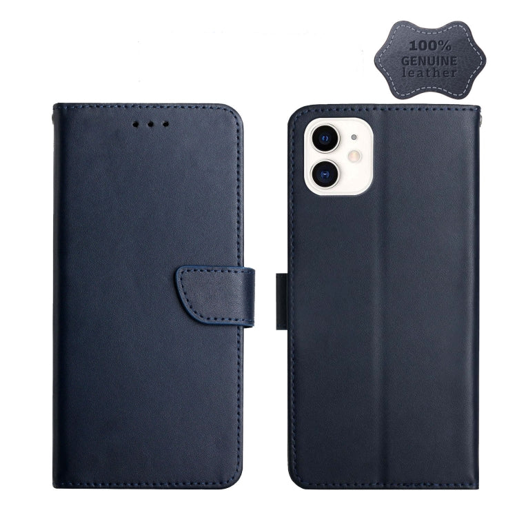 Genuine Leather Fingerprint-proof Horizontal Flip Phone Case, For iPhone 7, For iPhone 7 Plus, For iPhone 11, For iPhone 11 Pro, For iPhone 11 Pro Max, For iPhone 12 mini, For iPhone 12 Pro, For iPhone 12 Pro Max, For iPhone 13, For iPhone 13 mini     ...