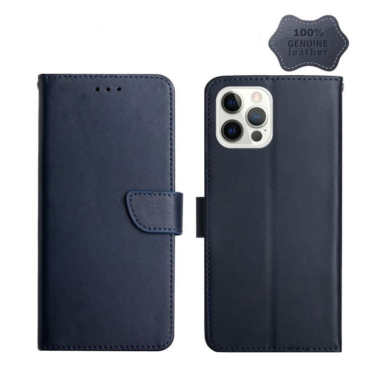 Genuine Leather Fingerprint-proof Horizontal Flip Phone Case, For iPhone 7, For iPhone 7 Plus, For iPhone 11, For iPhone 11 Pro, For iPhone 11 Pro Max, For iPhone 12 mini, For iPhone 12 Pro, For iPhone 12 Pro Max, For iPhone 13, For iPhone 13 mini     ...