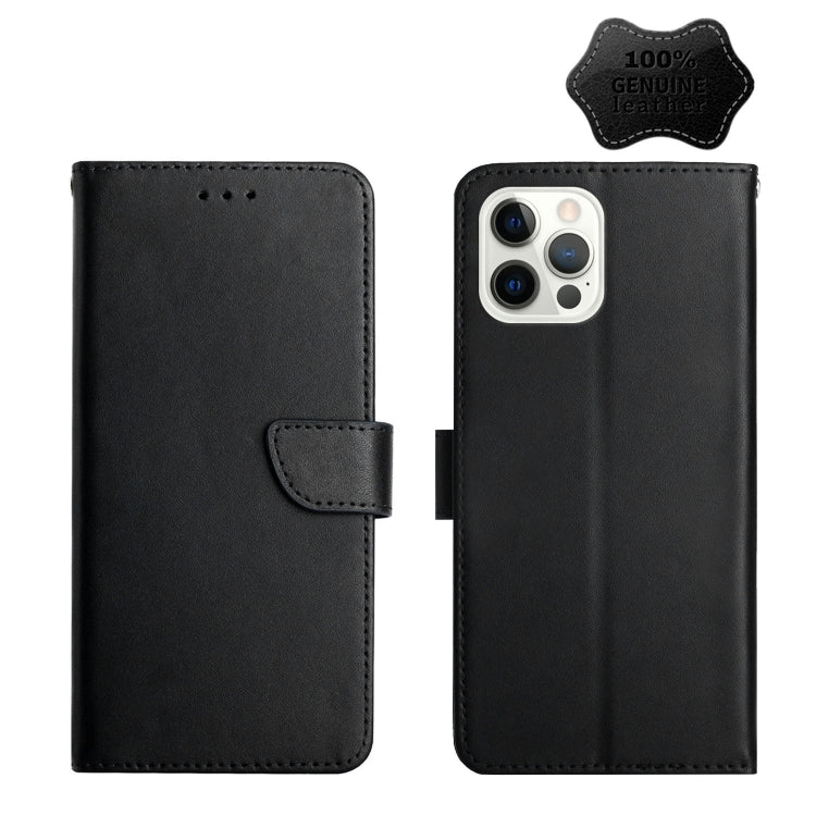 Genuine Leather Fingerprint-proof Horizontal Flip Phone Case, For iPhone 7, For iPhone 7 Plus, For iPhone 11, For iPhone 11 Pro, For iPhone 11 Pro Max, For iPhone 12 mini, For iPhone 12 Pro, For iPhone 12 Pro Max, For iPhone 13, For iPhone 13 mini     ...