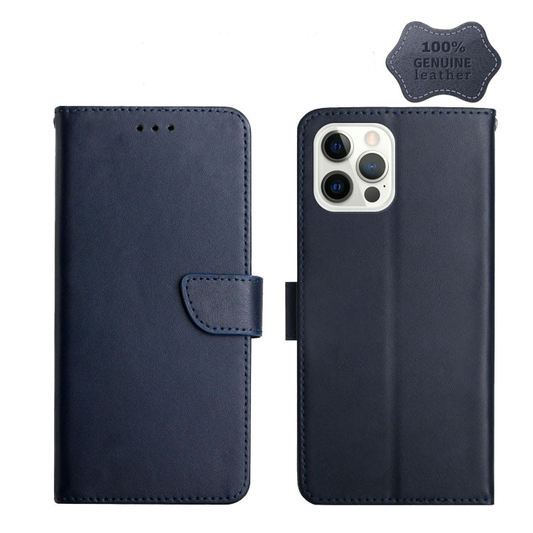 Genuine Leather Fingerprint-proof Horizontal Flip Phone Case, For iPhone 7, For iPhone 7 Plus, For iPhone 11, For iPhone 11 Pro, For iPhone 11 Pro Max, For iPhone 12 mini, For iPhone 12 Pro, For iPhone 12 Pro Max, For iPhone 13, For iPhone 13 mini     ...