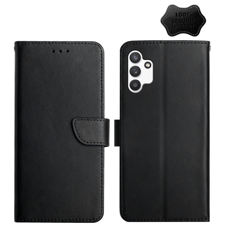 Genuine Leather Fingerprint-proof Horizontal Flip Phone Case, For Samsung Galaxy A03 164mm, For Samsung Galaxy A03 166mm, For Samsung Galaxy A03 Core, For Samsung Galaxy A13, For Samsung Galaxy A73 5G, For Samsung Galaxy A23, For Samsung Galaxy A33 5G ...