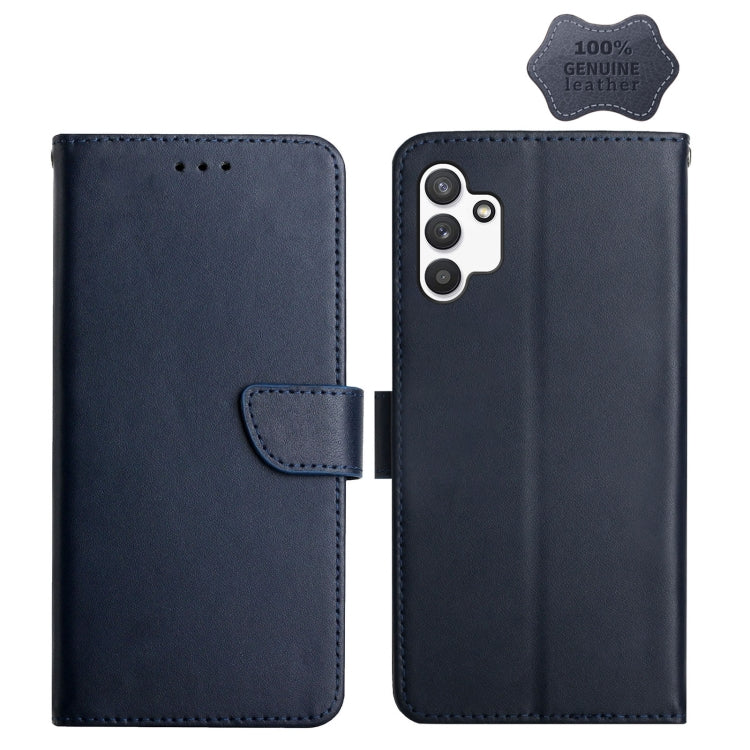 Genuine Leather Fingerprint-proof Horizontal Flip Phone Case, For Samsung Galaxy A03 164mm, For Samsung Galaxy A03 166mm, For Samsung Galaxy A03 Core, For Samsung Galaxy A13, For Samsung Galaxy A73 5G, For Samsung Galaxy A23, For Samsung Galaxy A33 5G ...