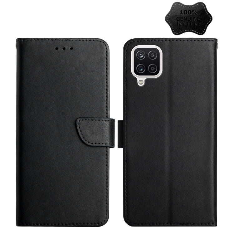 Genuine Leather Fingerprint-proof Horizontal Flip Phone Case, For Samsung Galaxy A10s, For Samsung Galaxy A12, For Samsung Galaxy A13 5G, For Samsung Galaxy A20 / A30, For Samsung Galaxy A20e, For Samsung Galaxy A20s, For Samsung Galaxy A21            ...