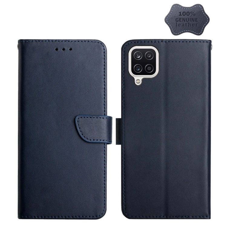 Genuine Leather Fingerprint-proof Horizontal Flip Phone Case, For Samsung Galaxy A10s, For Samsung Galaxy A12, For Samsung Galaxy A13 5G, For Samsung Galaxy A20 / A30, For Samsung Galaxy A20e, For Samsung Galaxy A20s, For Samsung Galaxy A21            ...