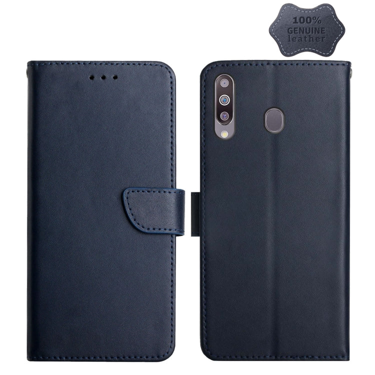 Genuine Leather Fingerprint-proof Horizontal Flip Phone Case, For Samsung Galaxy A10s, For Samsung Galaxy A12, For Samsung Galaxy A13 5G, For Samsung Galaxy A20 / A30, For Samsung Galaxy A20e, For Samsung Galaxy A20s, For Samsung Galaxy A21            ...