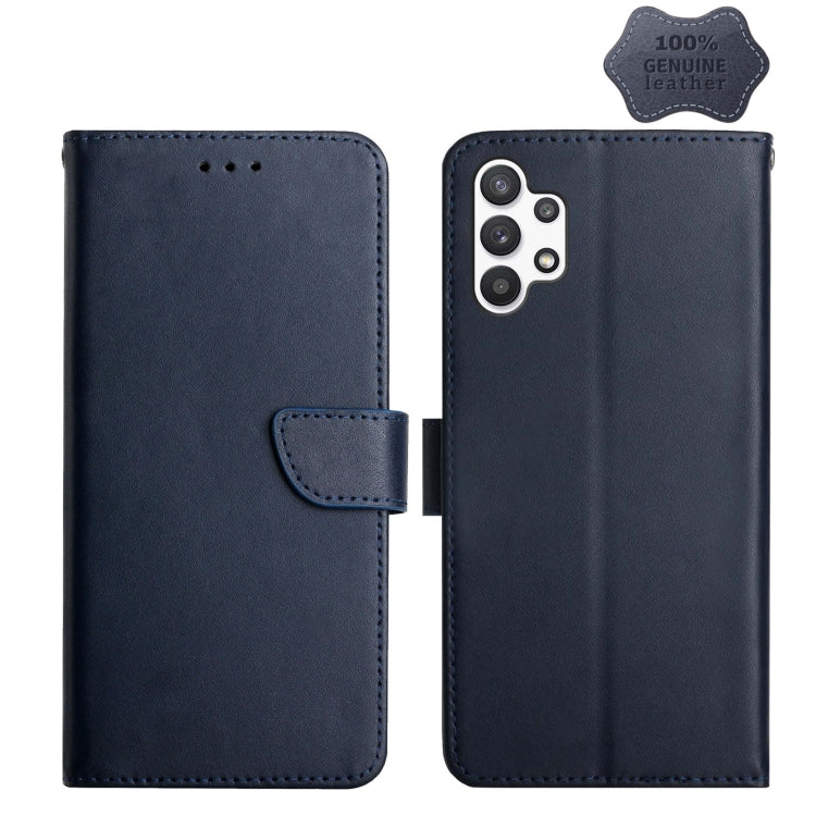 Genuine Leather Fingerprint-proof Horizontal Flip Phone Case, For Samsung Galaxy A10s, For Samsung Galaxy A12, For Samsung Galaxy A13 5G, For Samsung Galaxy A20 / A30, For Samsung Galaxy A20e, For Samsung Galaxy A20s, For Samsung Galaxy A21            ...