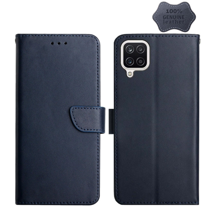 Genuine Leather Fingerprint-proof Horizontal Flip Phone Case, For Samsung Galaxy A40, For Samsung Galaxy A41, For Samsung Galaxy A42 5G, For Samsung Galaxy A50, For Samsung Galaxy A51, For Samsung Galaxy A51 5G, For Samsung Galaxy A70                  ...