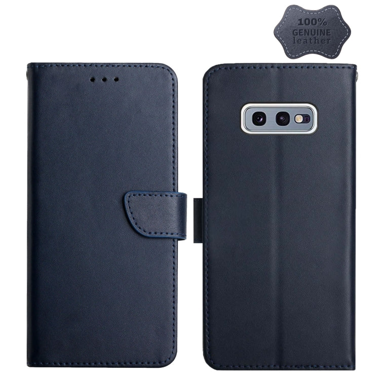 Genuine Leather Fingerprint-proof Horizontal Flip Phone Case, For Samsung Galaxy Note20 Ultra, For Samsung Galaxy S10, For Samsung Galaxy S10e, For Samsung Galaxy S10+, For Samsung Galaxy S20, For Samsung Galaxy S20 FE, For Samsung Galaxy S20+         ...