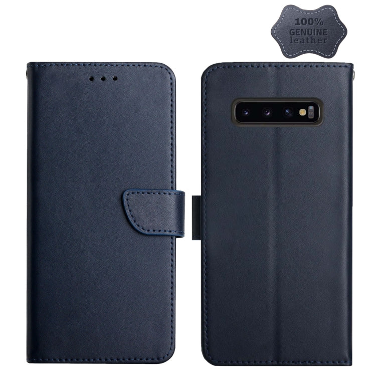 Genuine Leather Fingerprint-proof Horizontal Flip Phone Case, For Samsung Galaxy Note20 Ultra, For Samsung Galaxy S10, For Samsung Galaxy S10e, For Samsung Galaxy S10+, For Samsung Galaxy S20, For Samsung Galaxy S20 FE, For Samsung Galaxy S20+         ...