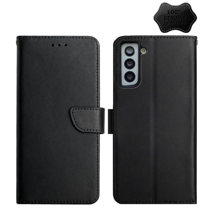 Genuine Leather Fingerprint-proof Horizontal Flip Phone Case, For Samsung Galaxy Note20 Ultra, For Samsung Galaxy S10, For Samsung Galaxy S10e, For Samsung Galaxy S10+, For Samsung Galaxy S20, For Samsung Galaxy S20 FE, For Samsung Galaxy S20+         ...