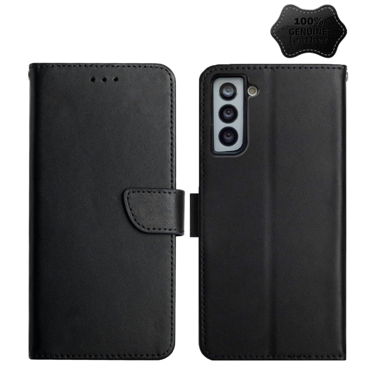 Genuine Leather Fingerprint-proof Horizontal Flip Phone Case, For Samsung Galaxy Note20 Ultra, For Samsung Galaxy S10, For Samsung Galaxy S10e, For Samsung Galaxy S10+, For Samsung Galaxy S20, For Samsung Galaxy S20 FE, For Samsung Galaxy S20+         ...